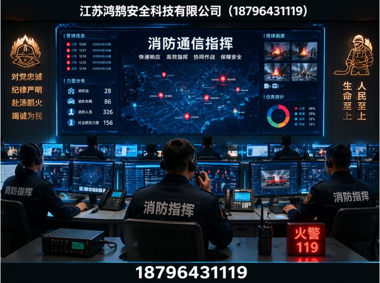 滨州应急指挥系统展示图